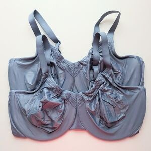 Wacoal Perfect Primer Full Figure Blue Underwire Unlined Bras (2), 38G